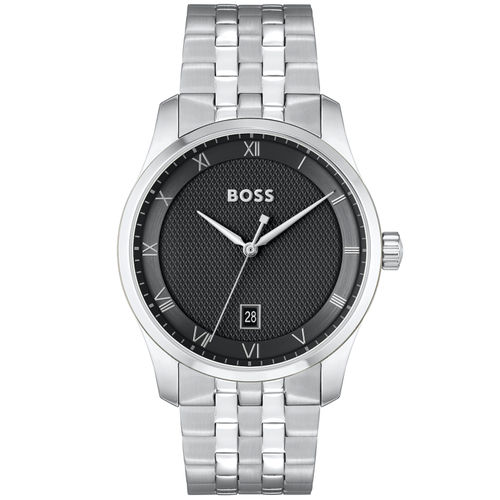 BOSS Principle Watch Silver