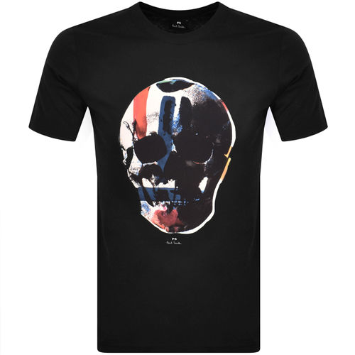 Paul Smith Skull T Shirt Black