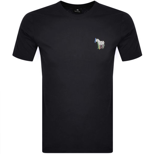 Paul Smith Logo T Shirt Navy