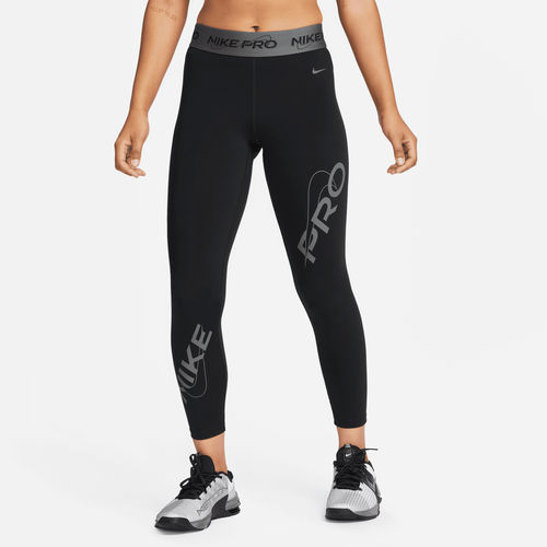 Nike Pro Women's Mid-Rise 7/8 Leggings with Pockets