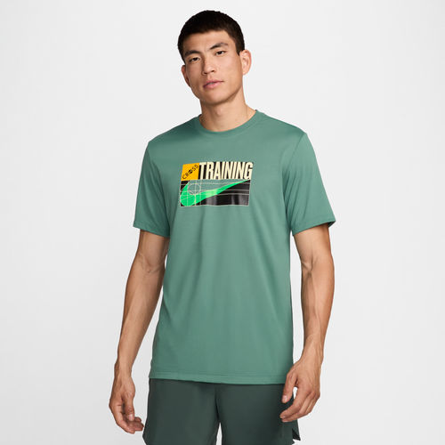 Nike Men's Dri-FIT Fitness T-Shirt - Green
