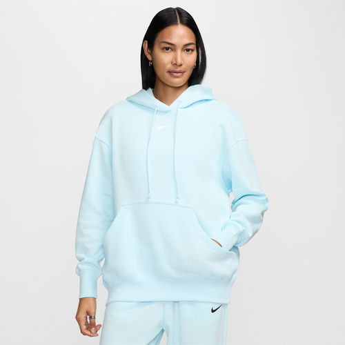 Nike Sportswear Phoenix Fleece Women's Oversized Pullover Hoodie - Blue - Cotton/polyester