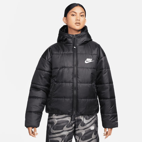 Nike SPORTSWEAR THERMA-FIT REPEL WOMEN'S SYNTHETIC-FILL HOODED JACKET Black