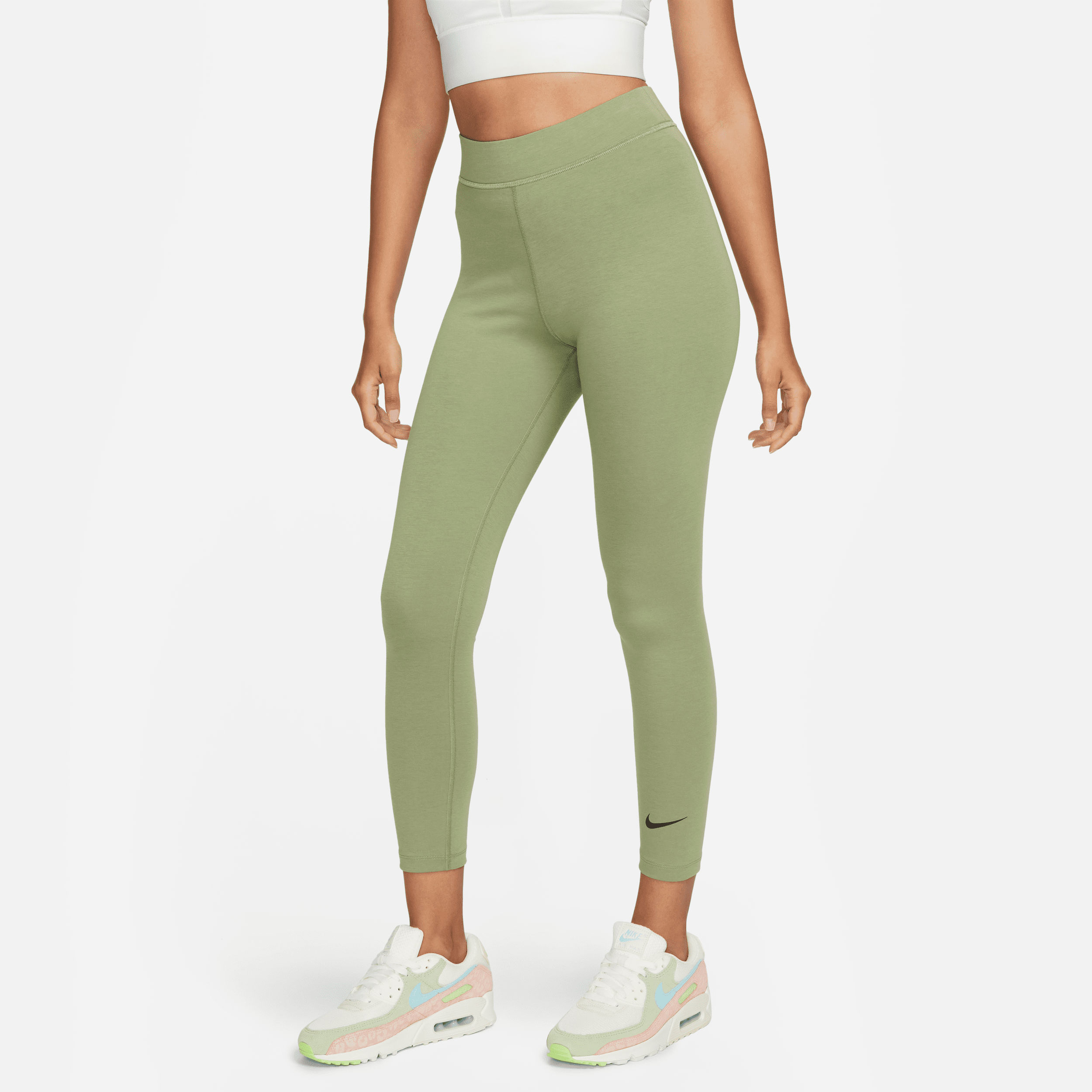 Olive green leggings nike hotsell