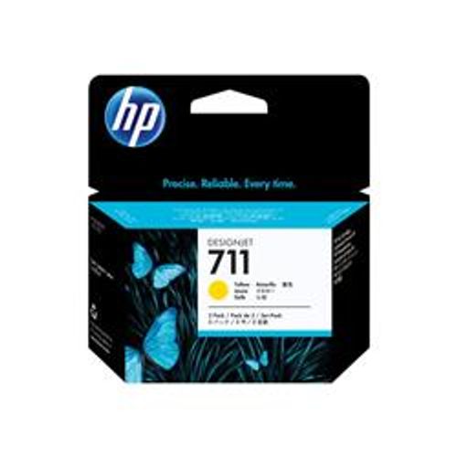 HP 711 3-pack 29-ml Yellow...