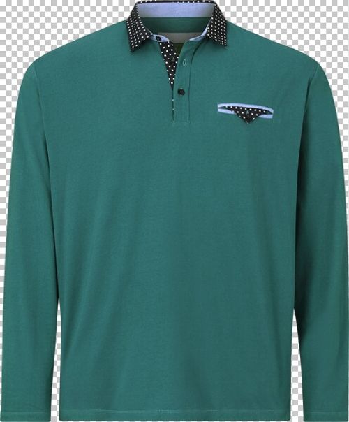 Langarm-Poloshirt EARL WYETT...