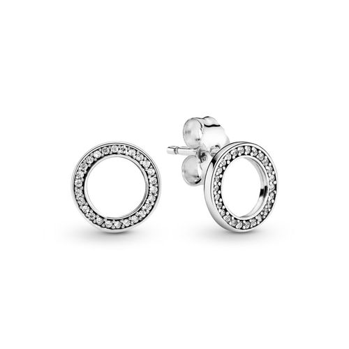 Pandora Sparkling Circle Stud...