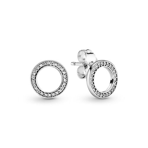 Pandora Sparkling Circle Stud...