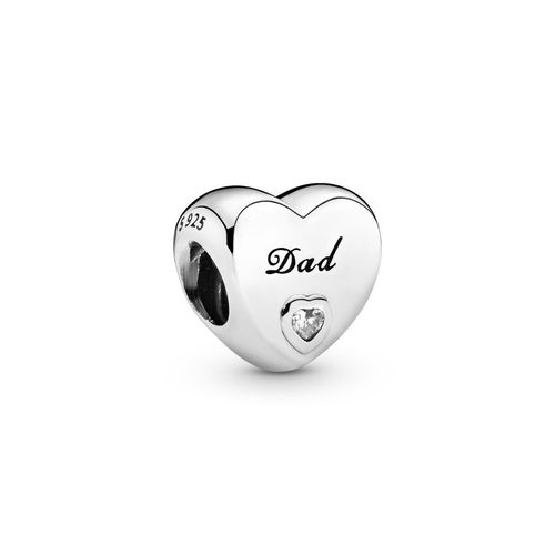 Pandora Dad Heart Charm -...