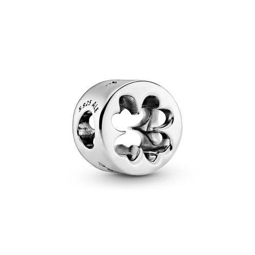 Pandora Luck & Courage Four-leaf Clover Charm - Sterling Silver / No Stone