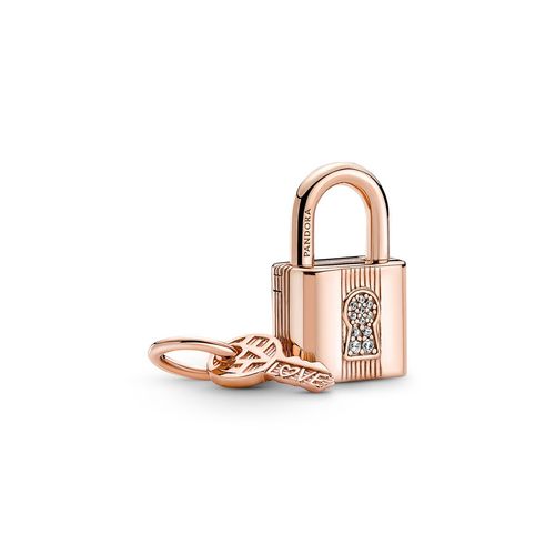 Pandora Padlock & Key Dangle...