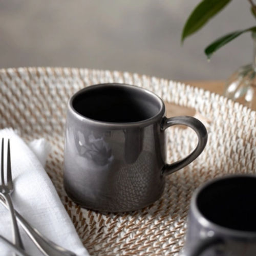 Barnham Mug, Charcoal Grey, One Size