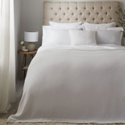 Colville Bedspread, White,...