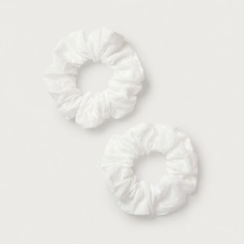 Cotton Broderie Scrunchie –...