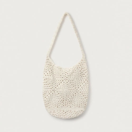 Cotton Crochet Tote Bag,...