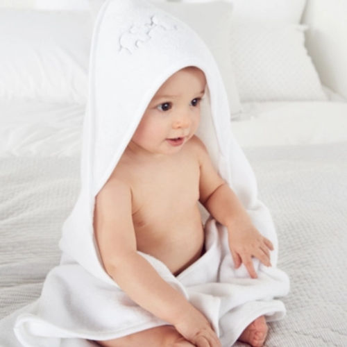 Elephant Hooded Baby Towel,...