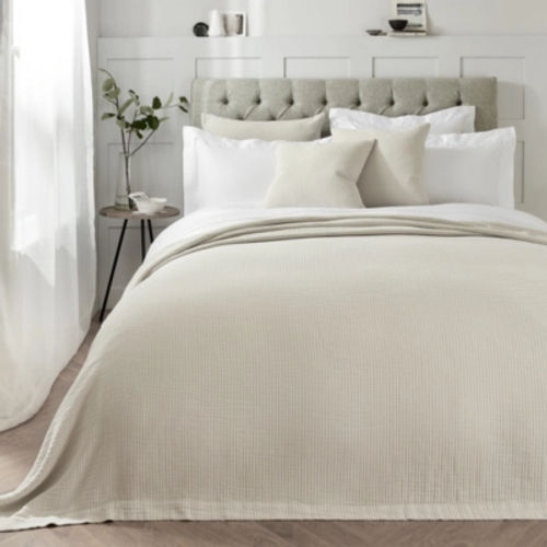 Florian Bedspread, Natural,...