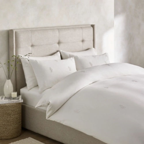 Freja Duvet Cover, White,...