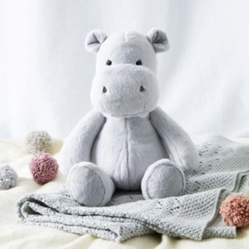 Hector Hippo Toy, Grey, One...