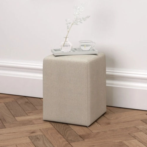 Langley Linen Union Stool