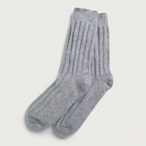 Men's Cashmere Bed Socks, Mid...