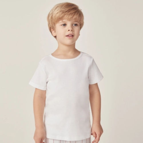 Organic Cotton Rib T-Shirt...