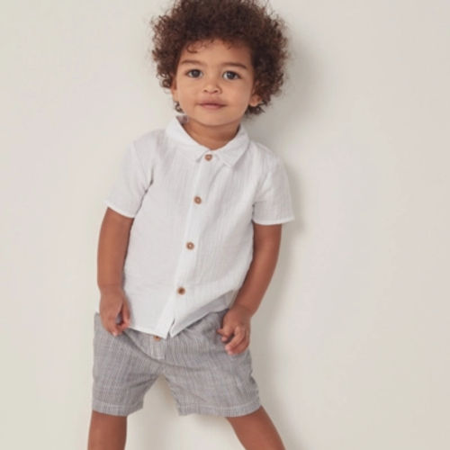 Organic Crinkle Cotton Shirt...