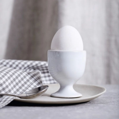 Portobello Egg Cup, White,...