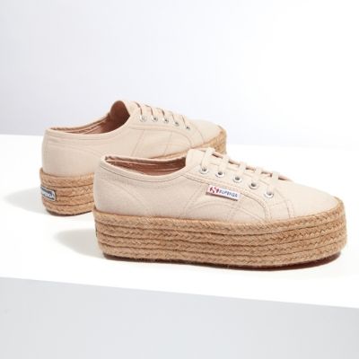 superga espadrille flatform