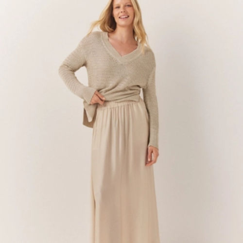 The White Company Satin Midi...