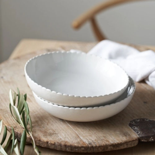 Scalloped Pasta Bowls – Set...