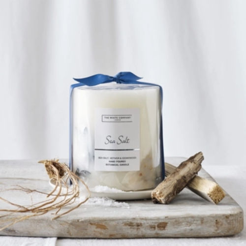 Sea Salt Botanical Candle –...