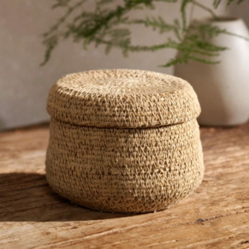 Seagrass Bedside Basket –...