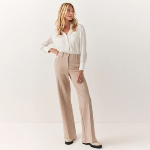 Roll Top Wide Leg Lounge Trousers