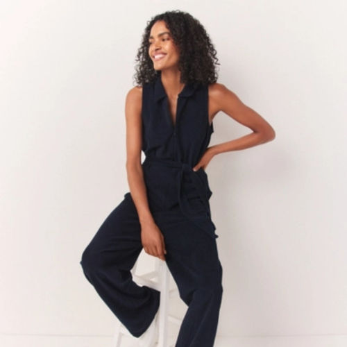 Towelling Lounge Jumpsuit,...