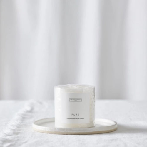 Unscented Pillar Candle –...