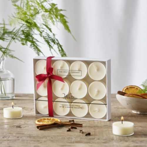 Winter Tealights - Set of 12,...