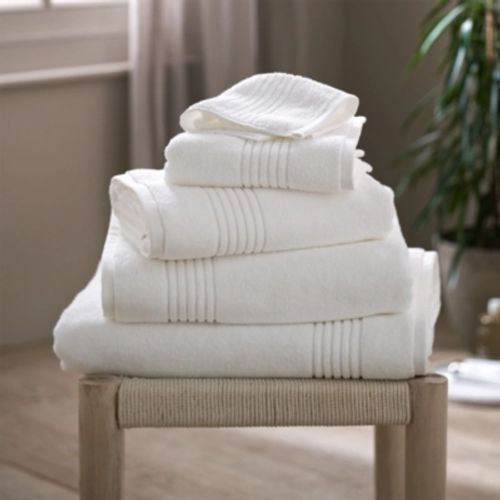 Zero-Twist Hand Towel, White,...