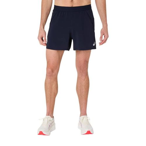 Asics Road 5IN Short Blau,...