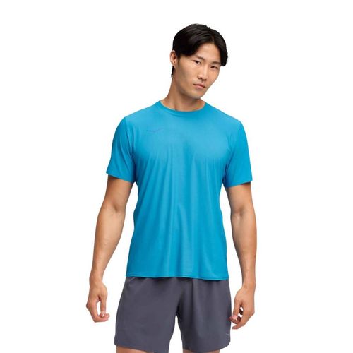 Hoka Airolite 2.0 Kurzarmshirt Blau, Größe XL