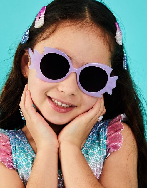 Accessorize Girl's Purple Girls Fish Sunglasses, Size: 14cm, £7.00