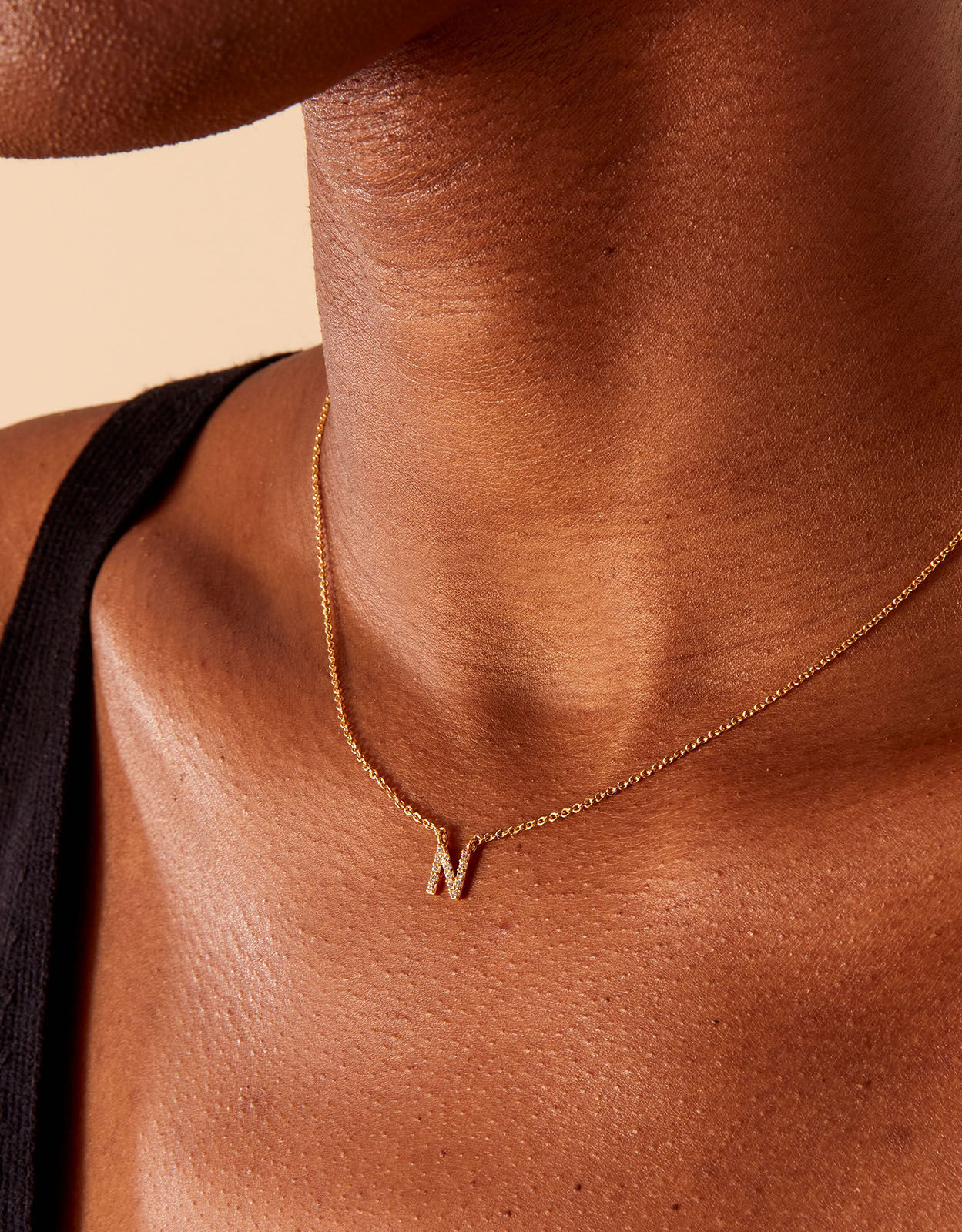 Z for accessorize gold plated necklace hotsell