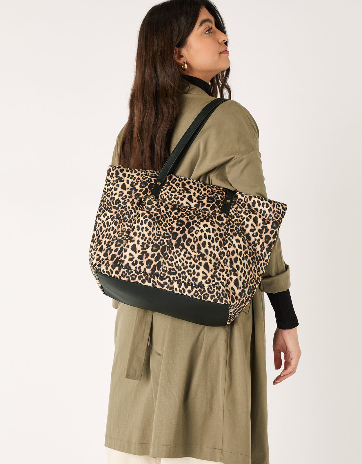 Accessorize leopard print bag hotsell
