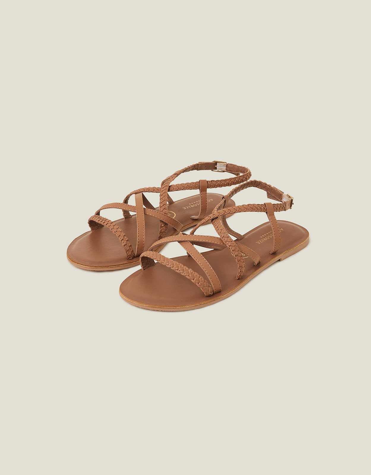 Tan sandals wide fit 2025