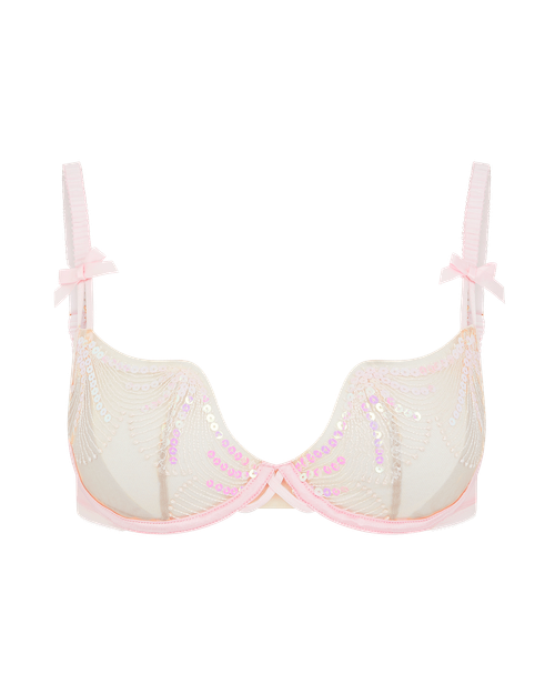 Caity Demi Cup Underwired Bra, £105.00