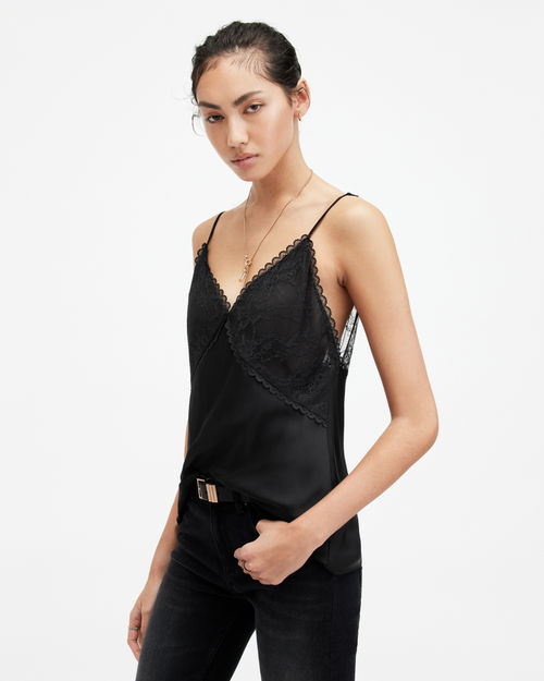 Allsaints Immy Lace Panelled...