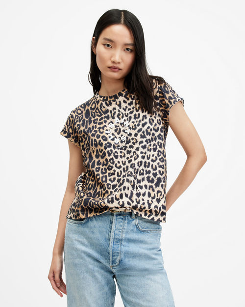 Allsaints Tiepo Anna Leopard...