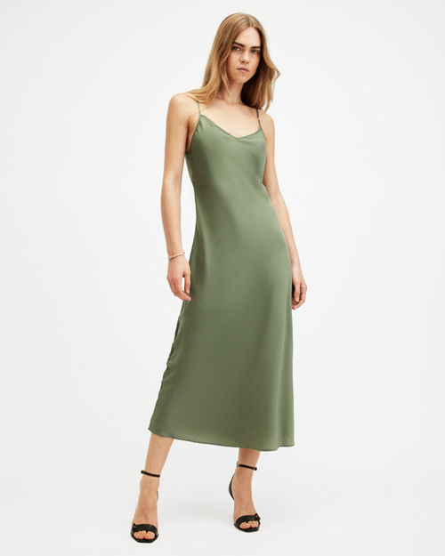 Allsaints Bryony V-neck Midi...