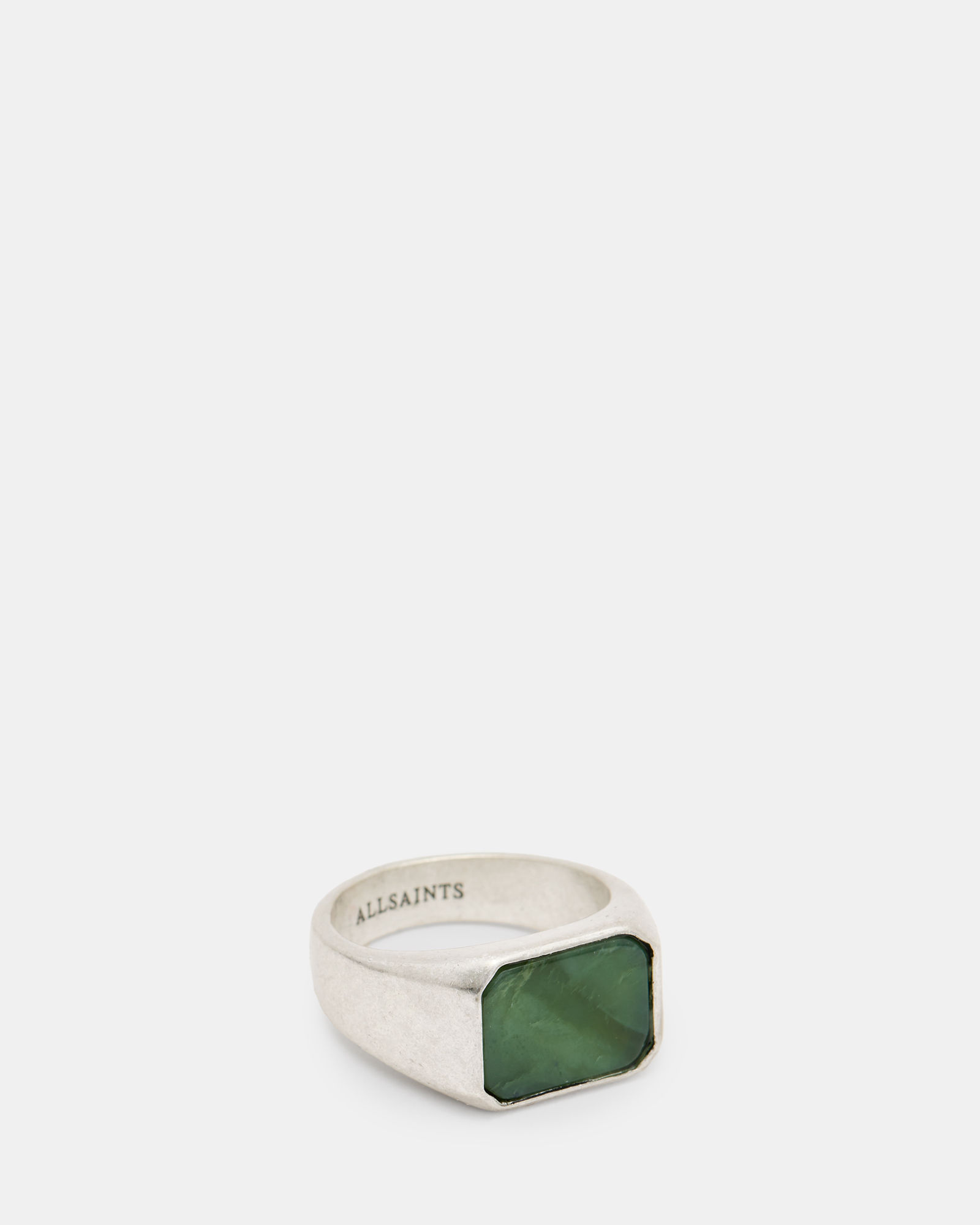 AllSaints Alldis Sterling Silver Stone Ring | £95.00 | One New Change
