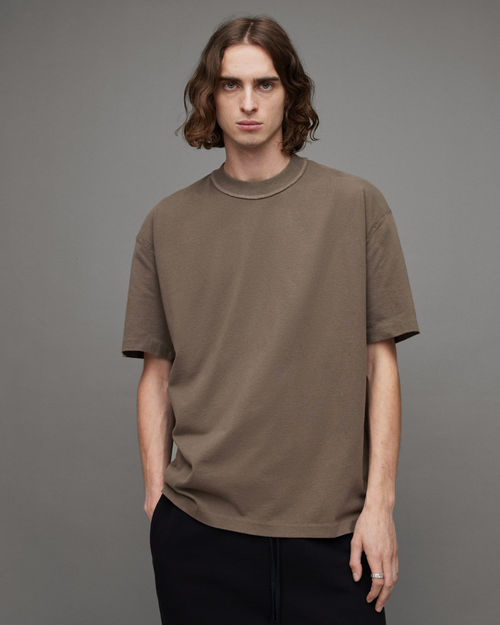 AllSaints Isac Oversized Crew...